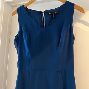 Blue cocktail dress, size 0